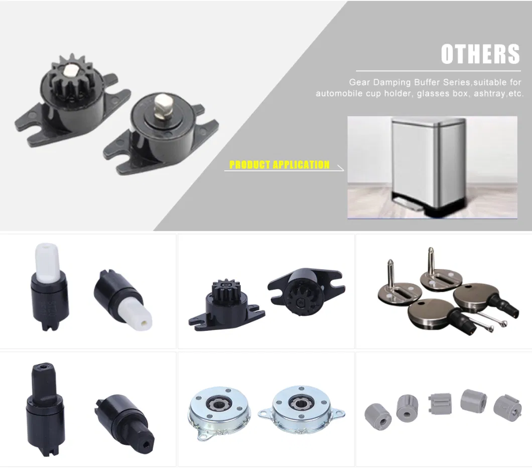 One Touch Rotary Damper Soft Close Hinges for Toilet