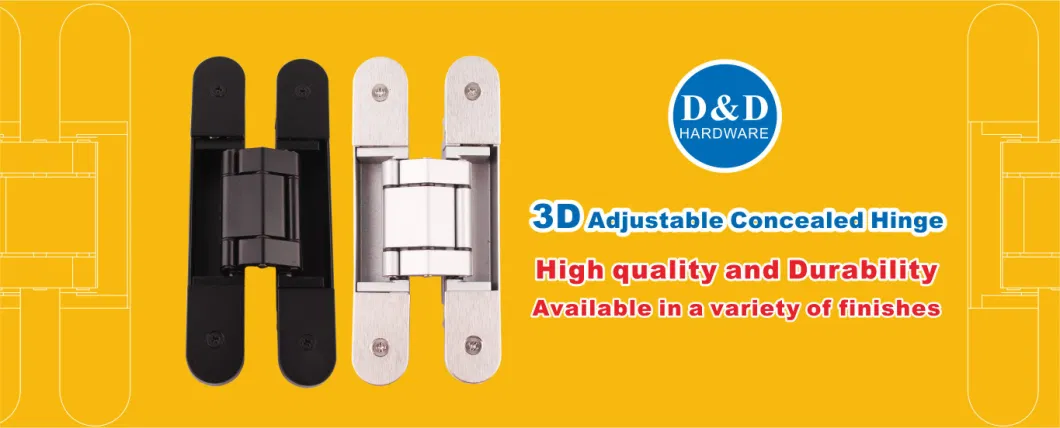 Hardware Fitting Euro 3D Adjustable Heavy Duty Concealed Invisible Hidden Door Hinge