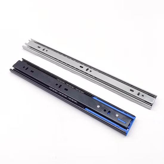 Soft Closing Push Open Full Extention Furniture Hardware Ball Bearing Telescopic Drawer Slide