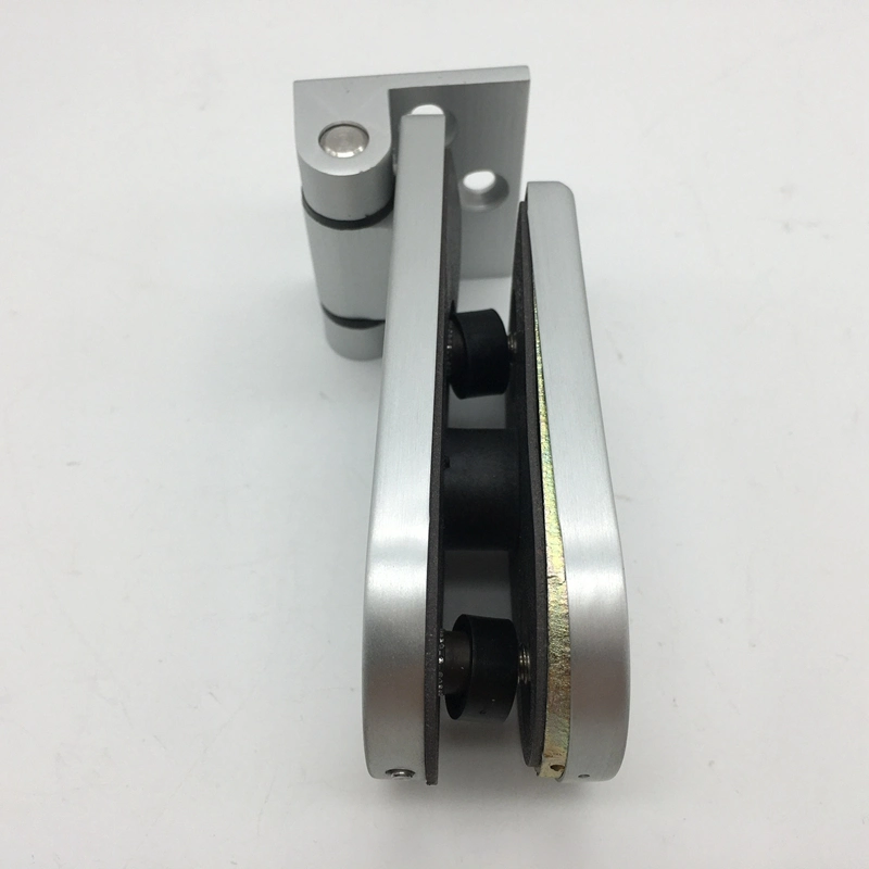 Commercial Silver 90 Degree Glass Aluminum Door Hinge for Office