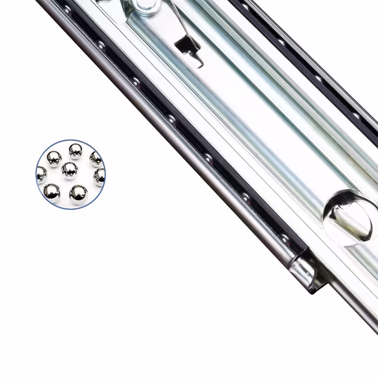 Schubladenführungen mit Vollauszug und Schloss für 4x4 Vollaluminium-Ute-Tablett-Vordächer, wasserdichter und staubdichter Werkzeugkasten