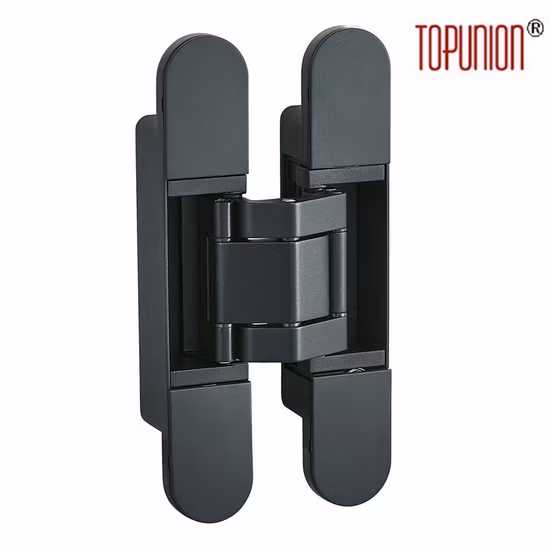 Maximale Türlast 80 kg. Verstellbares, verdecktes Türscharnier