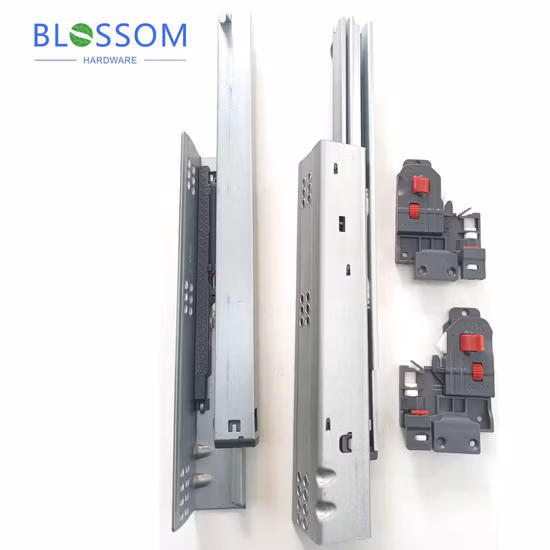 Schubladenführungen für die Bodenmontage von Möbelzubehör