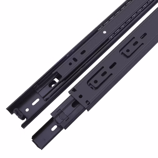 Vollausziehbarer, kugelgelagerter Schubladenführungs-Teleskopkanal